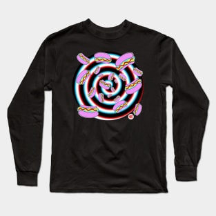 Hypnotic dogs Long Sleeve T-Shirt